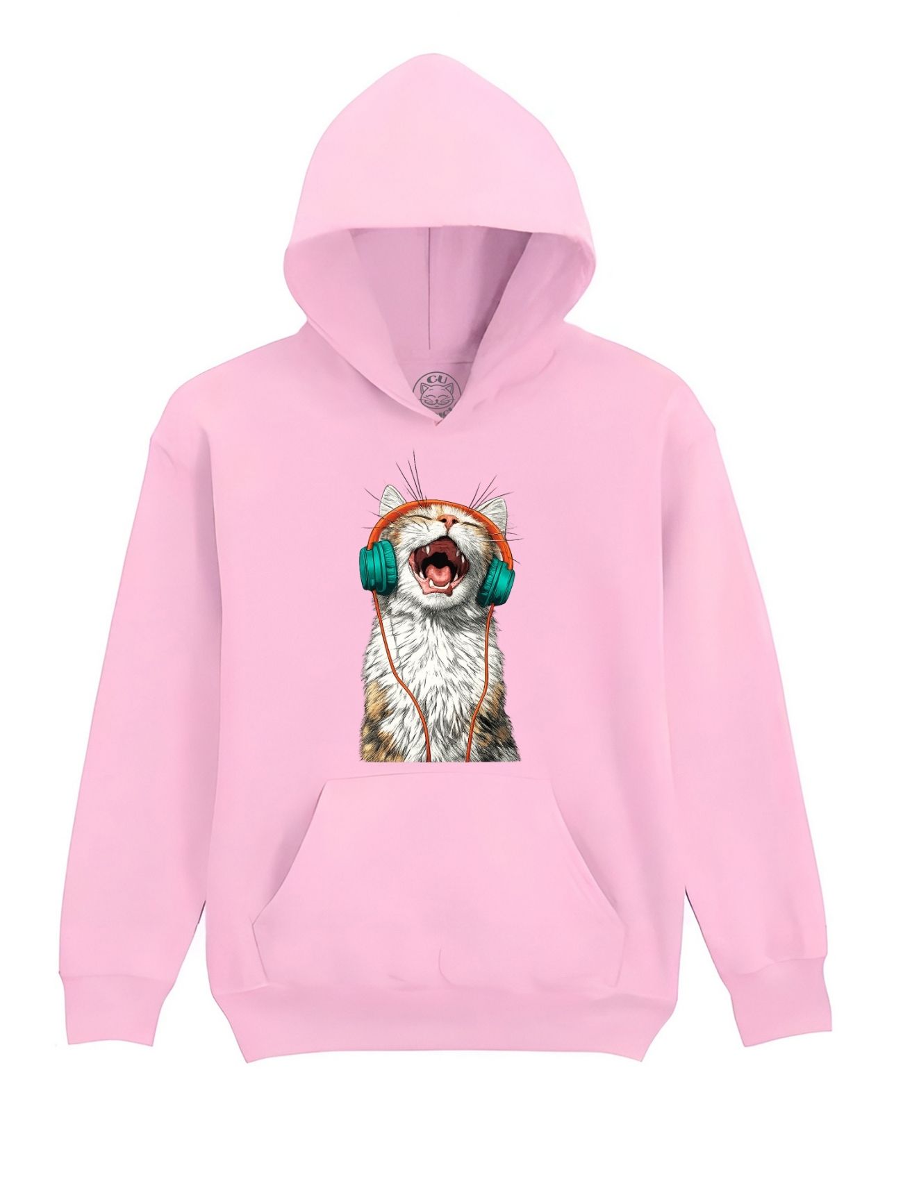 Hanorac Printat Meow Vibes – Copii, Unisex