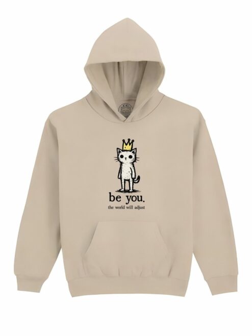 Hanorac Printat Just be you – Copii, Unisex