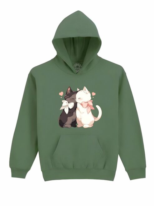 Hanorac Printat Pure Love – Copii, Unisex