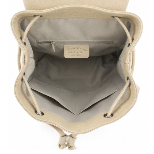 Rucsac Premium din piele naturala-Sweet Cat, pictat manual