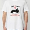 Tricou din bumbac organic Premium-Save 9 Lives, Barbati