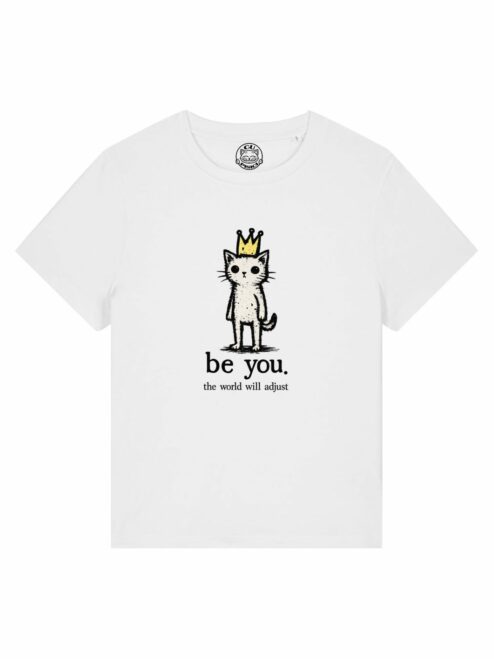 Tricou din bumbac organic Premium-Just Be You, Femei