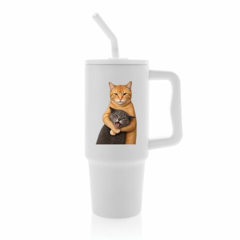 Cana termica premium cu pai-Best Friends