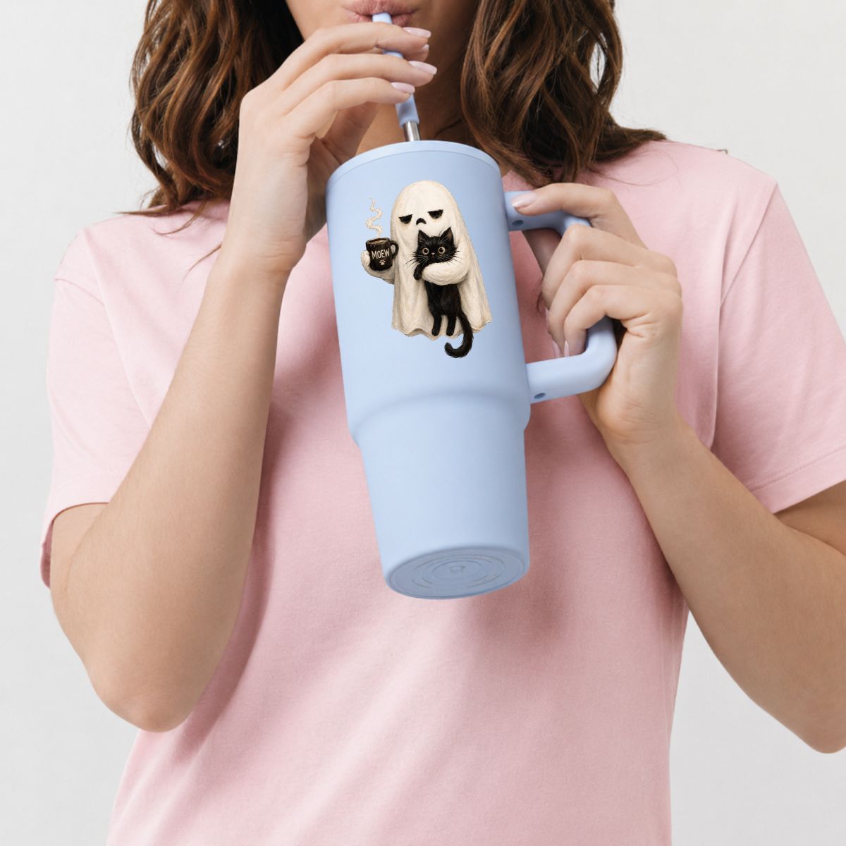 Cana termica premium cu pai-Spooky Cuddle