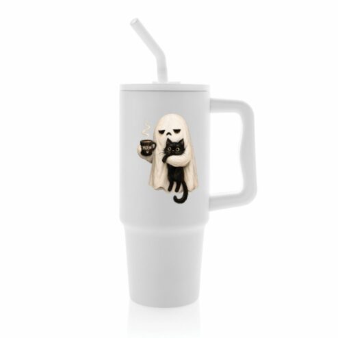 Cana termica premium cu pai-Spooky Cuddle