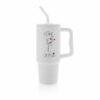 Cana termica premium cu pai-Cat Mom Love
