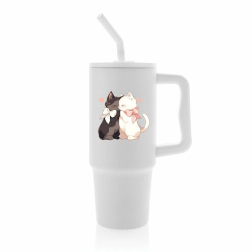 Cana termica premium cu pai-Pure Love