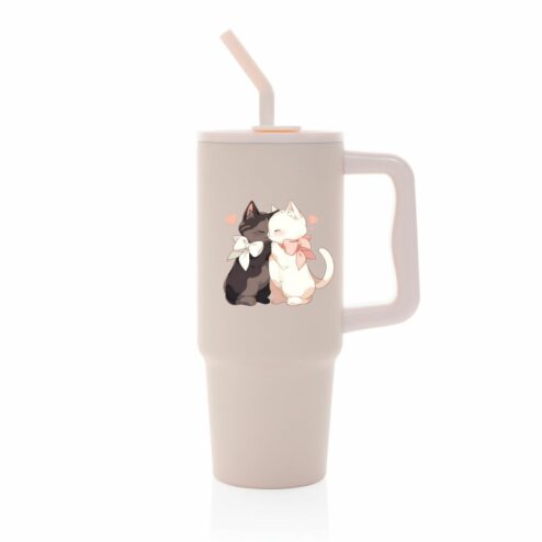 Cana termica premium cu pai-Pure Love