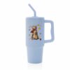 Cana termica premium cu pai-Autumn Cat