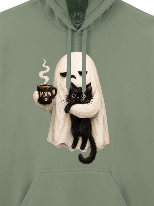 Hanorac printat-Spooky Cuddle, Unisex