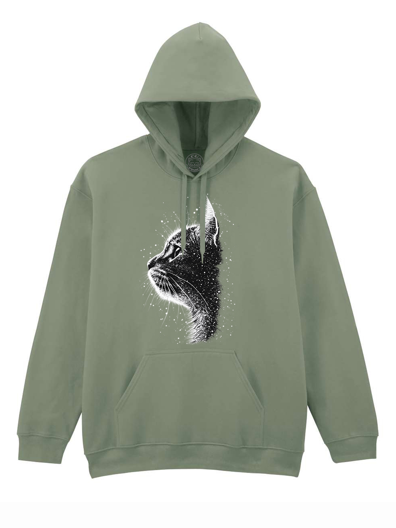 Hanorac printat-Celestial Cat, Unisex