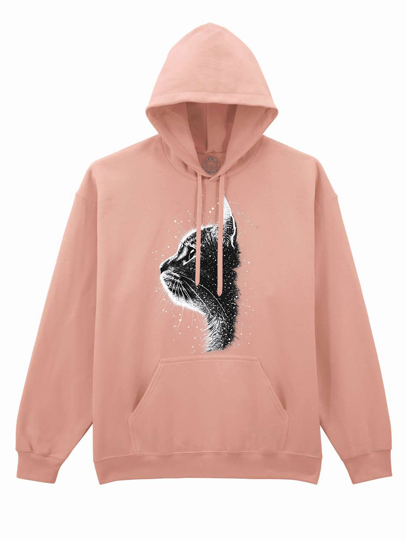 Hanorac printat-Celestial Cat, Unisex