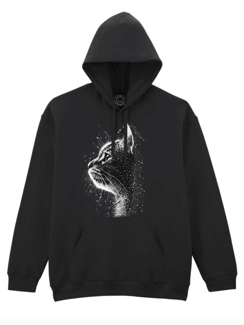 Hanorac printat-Celestial Cat, Unisex
