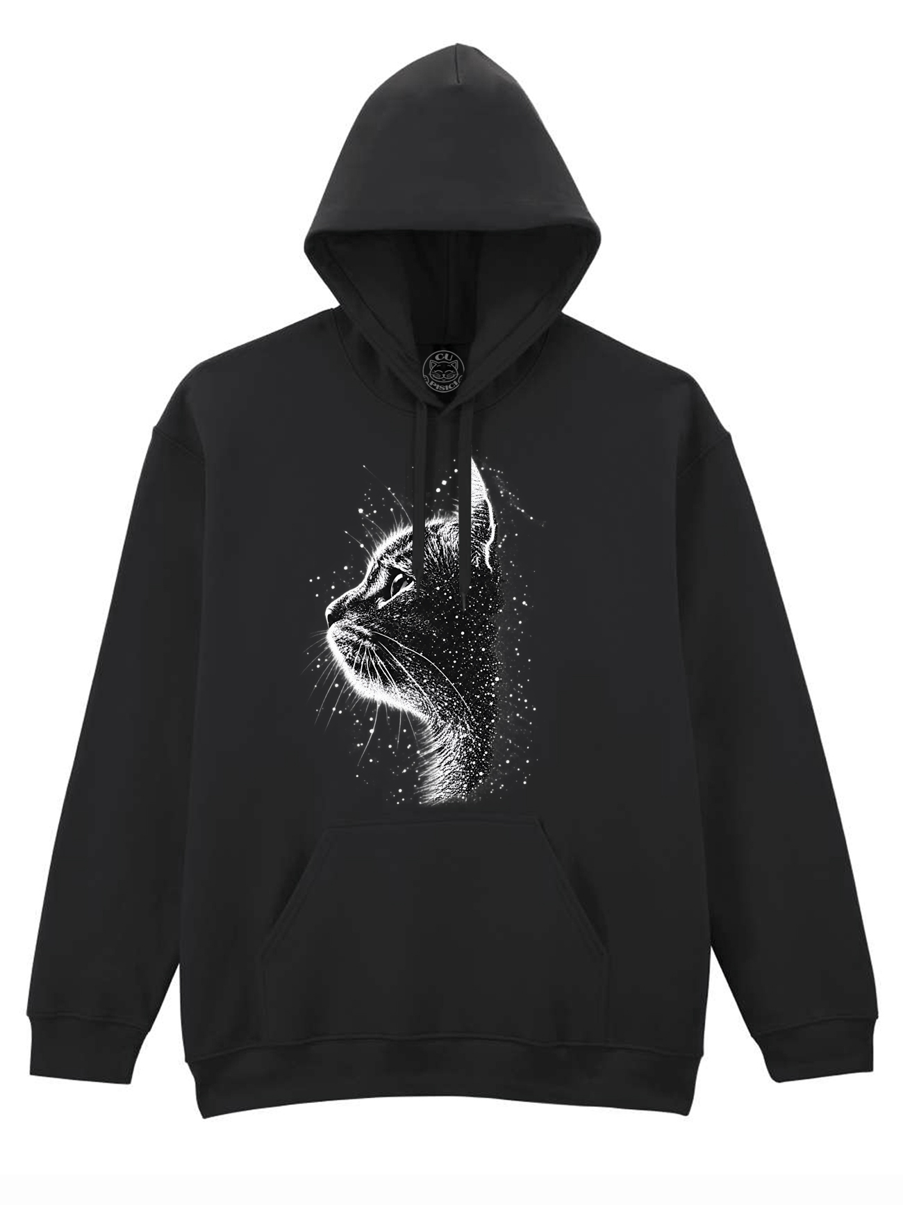 Hanorac printat-Celestial Cat, Unisex