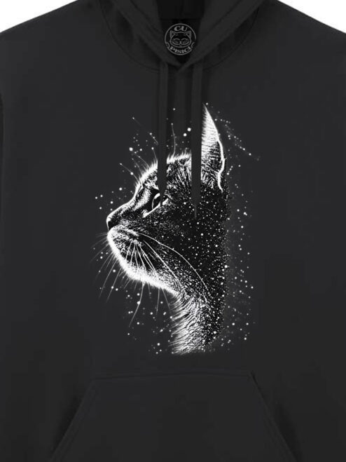 Hanorac printat-Celestial Cat, Unisex