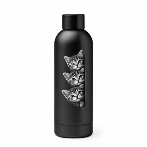 Termos Premium-Curious Kittens