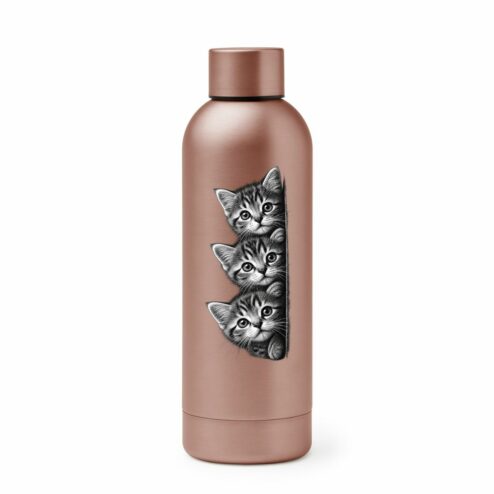 Termos Premium-Curious Kittens