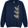 Bluza Printata Curious Kittens – Copii, Unisex