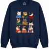 Bluza Printata Cozy Cat Season – Copii, Unisex