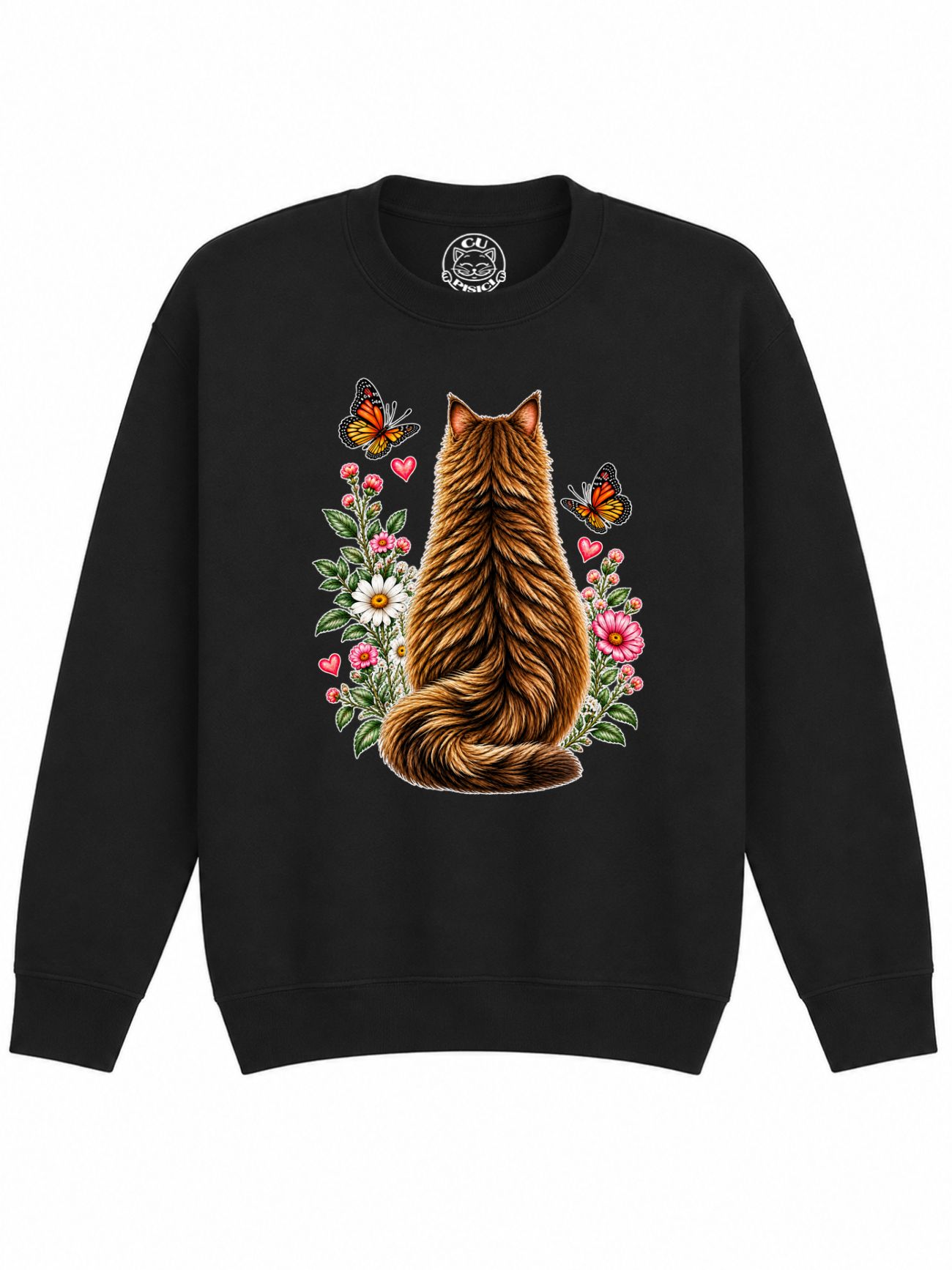 Bluza Printata Secret Cat Garden – Copii, Unisex