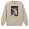 Bluza printata-Rebel Cat, Unisex