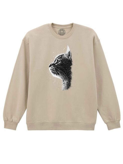 Bluza printata-Celestial Cat, Unisex