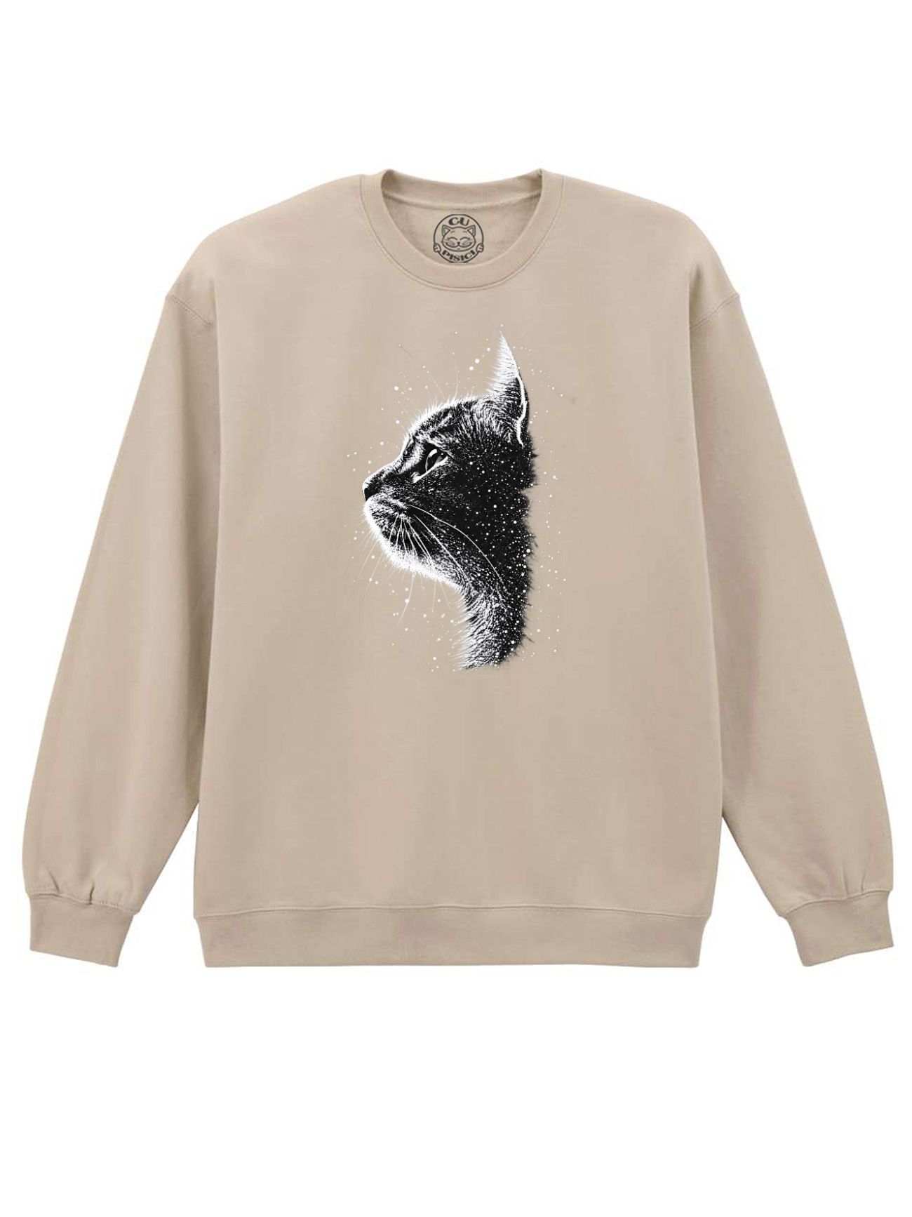 Bluza printata-Celestial Cat, Unisex