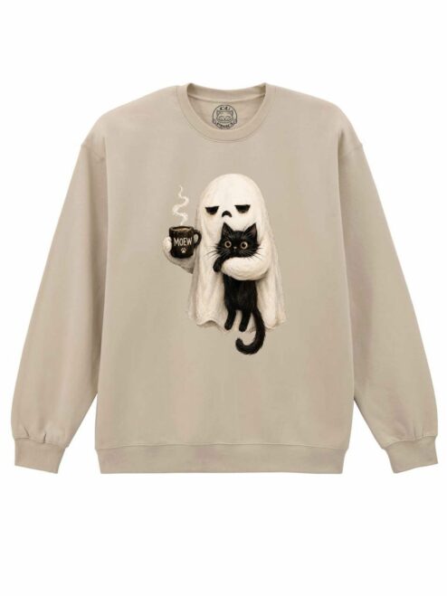 Bluza printata-Spooky Cuddle, Unisex