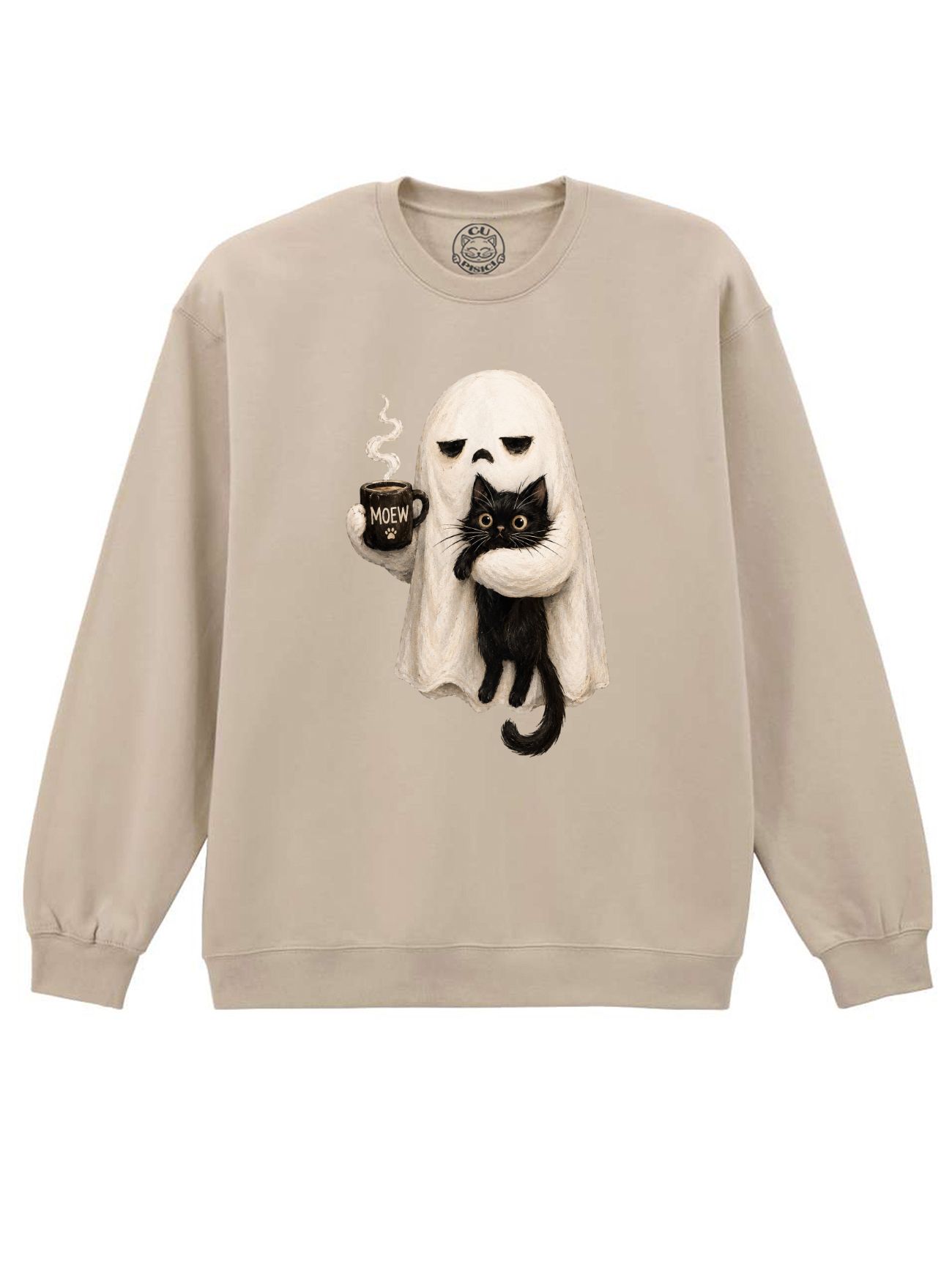 Bluza printata-Spooky Cuddle, Unisex