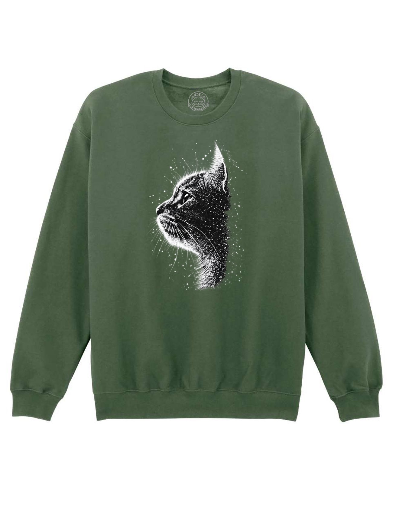 Bluza printata-Celestial Cat, Unisex