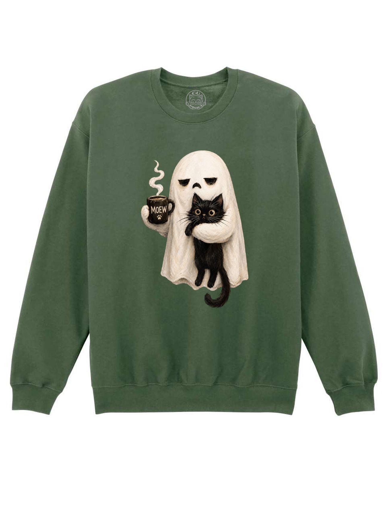 Bluza printata-Spooky Cuddle, Unisex