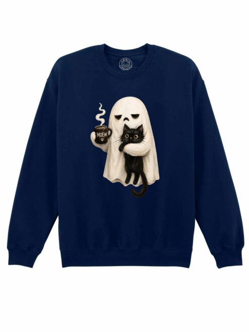 Bluza printata-Spooky Cuddle, Unisex