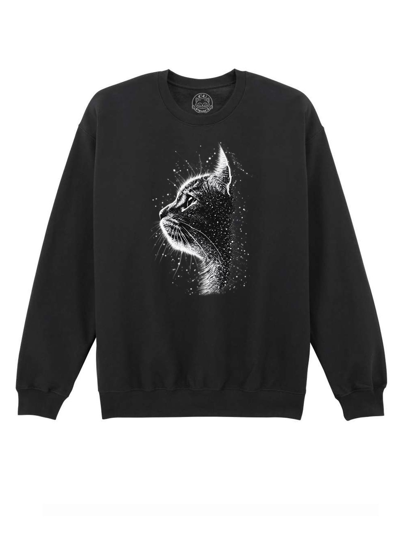 Bluza printata-Celestial Cat, Unisex