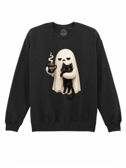 Bluza printata-Spooky Cuddle, Unisex