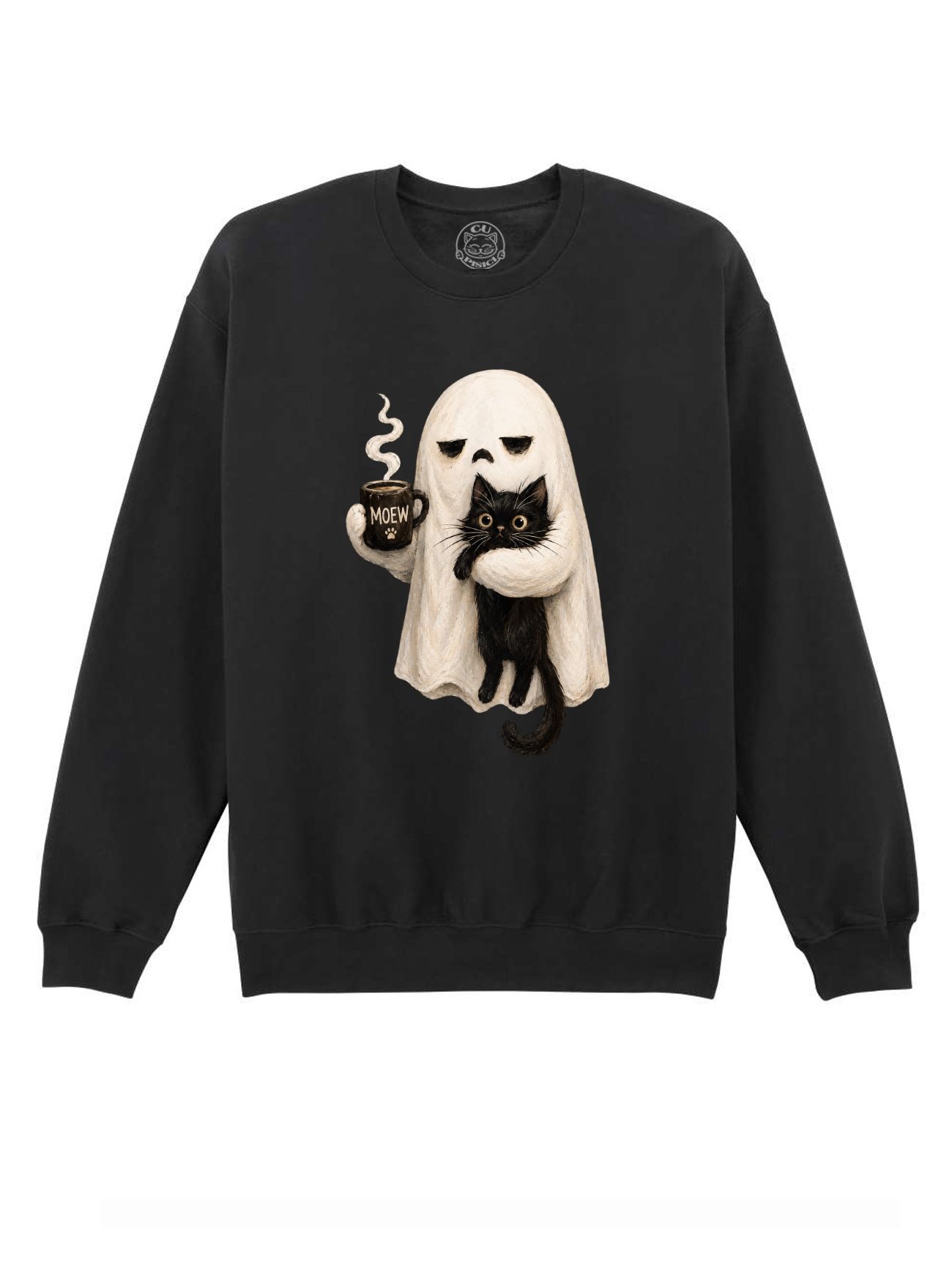 Bluza printata-Spooky Cuddle, Unisex