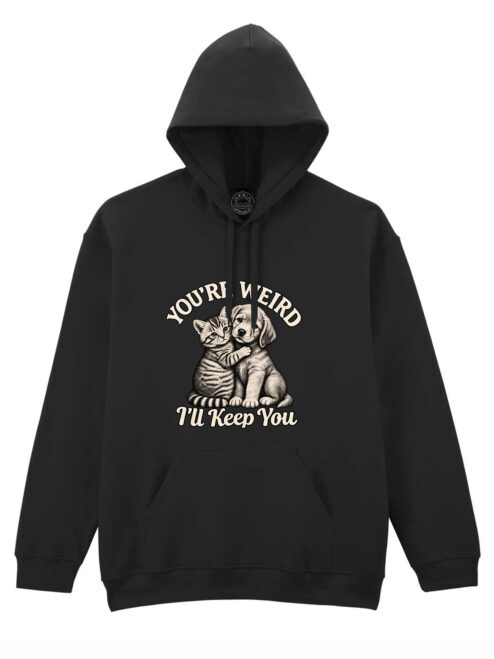 Hanorac printat-You're Weird, Unisex