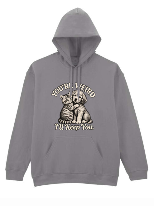 Hanorac printat-You're Weird, Unisex