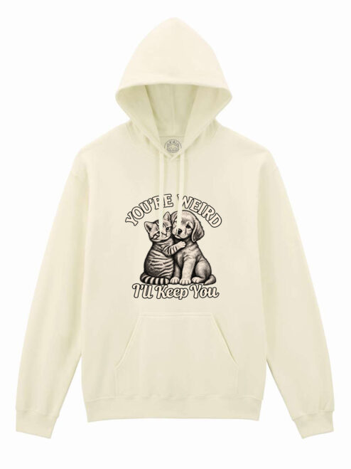 Hanorac printat-You're Weird, Unisex