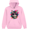 Hanorac Printat Pop Cat – Copii, Unisex