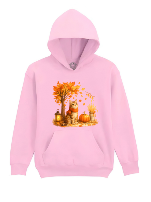 Hanorac Printat Autumn Vibes – Copii, Unisex