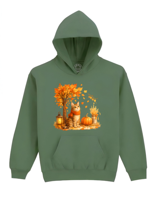 Hanorac Printat Autumn Vibes – Copii, Unisex