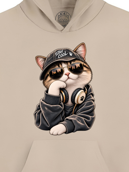 Hanorac Printat Stay Cool – Copii, Unisex