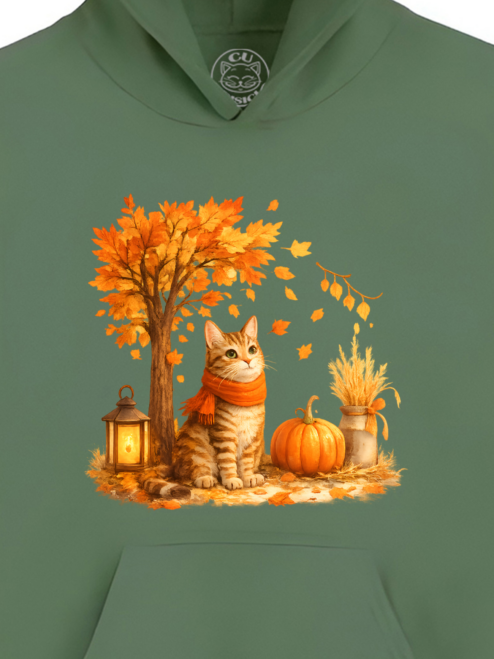 Hanorac Printat Autumn Vibes – Copii, Unisex