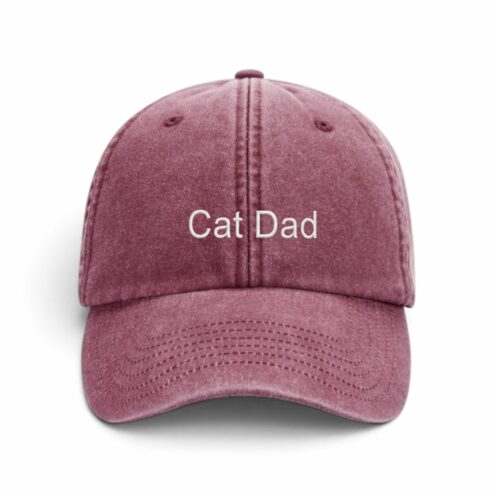 Sapca brodata-Cat Dad