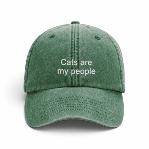 Sapca brodata-Cats are My People