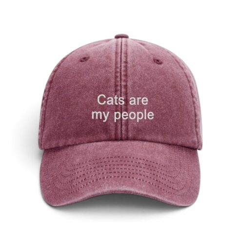 Sapca brodata-Cats are My People