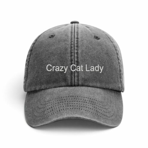 Sapca brodata-Crazy Cat Lady