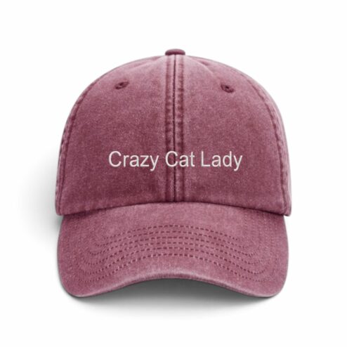 Sapca brodata-Crazy Cat Lady
