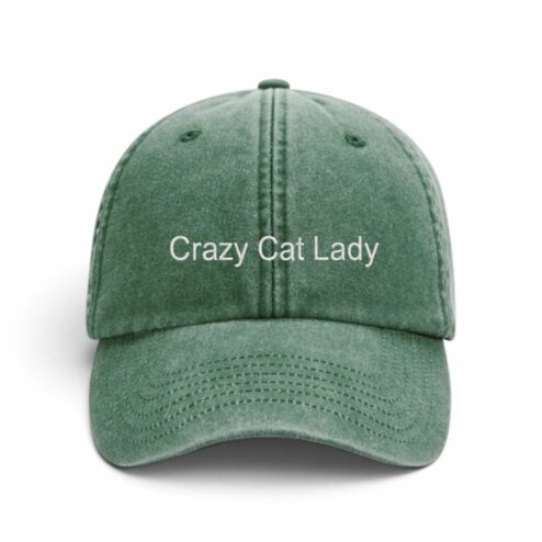 Sapca brodata-Crazy Cat Lady