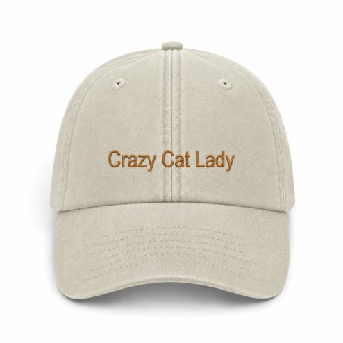 Sapca brodata-Crazy Cat Lady
